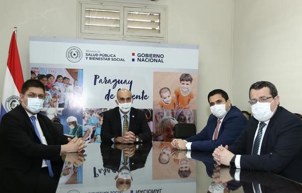 Autoridades de APF y Salud evaluaron la situación del fútbol profesional