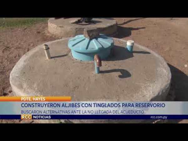 A CAMBIO DE ACUEDUCTO, CONSTRUYERON TINGLADOS CON ALJIBES EN LA COMUNIDAD INDÍGENA DE CASANILLO