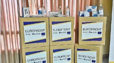 UE dona insumos a servidores en frontera