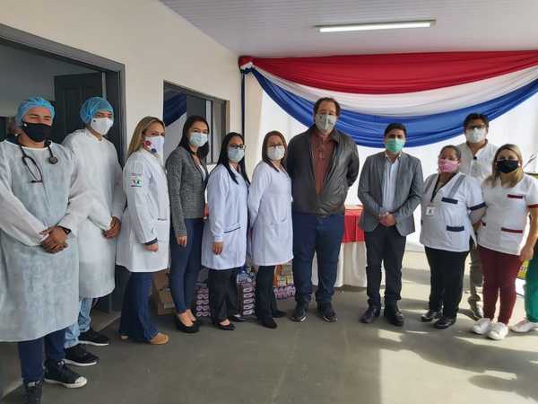 Inauguran pabellón de urgencias del Centro de Salud de O’Leary e incorporan más personal