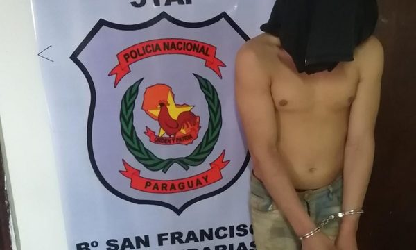 Ladrón que mantenía  en zozobra a vecinos  es detenido por la Policía – Diario TNPRESS