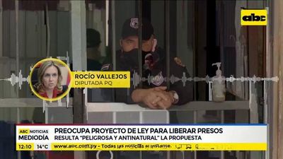 Preocupa proyecto de ley para liberar a reos - ABC Noticias - ABC Color