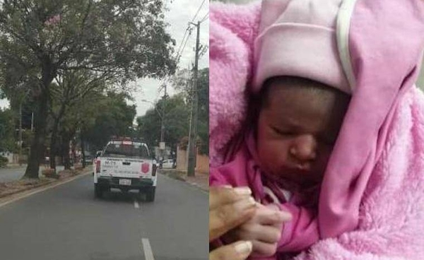 HOY / Gesto para aplaudir: policías abrieron paso con la patrullera para que embarazada llegue al hospital