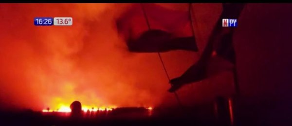 Incendio forestal en Pantanal boliviano enciende alarma en Paraguay | Noticias Paraguay