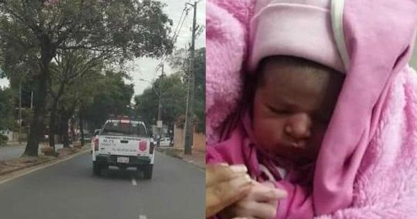 Gesto para aplaudir: policías abrieron el paso para que embarazada llegue al hospital