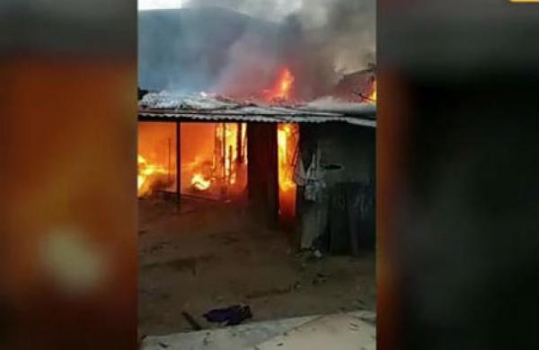 Incendió consumió vivienda de bombero en Viñas Cué - C9N