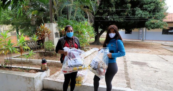 Mi almuerzo escolar en familia: se inició sexta entrega de kits alimenticios en escuelas de Asunción