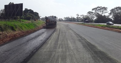 Ruta PY02: avanza parte final de pavimentación en Caaguazú