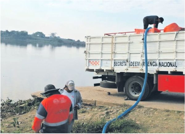 SEN envía apoyo para  asistencia por sequía - Nacionales - ABC Color