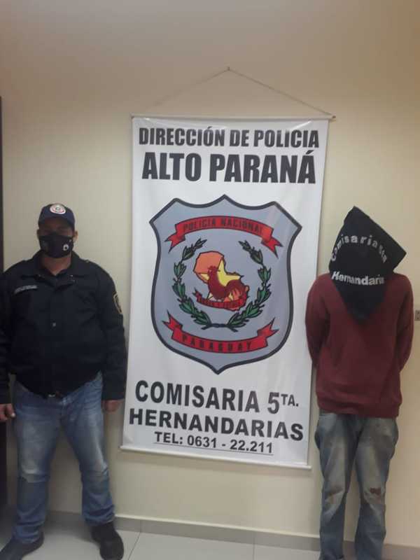 Atrapan a otro ladrón de motos que logró escapar de la Policía