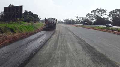 Ruta PY02: inician etapa final de pavimentación de la calzada existente en la zona de Caaguazú