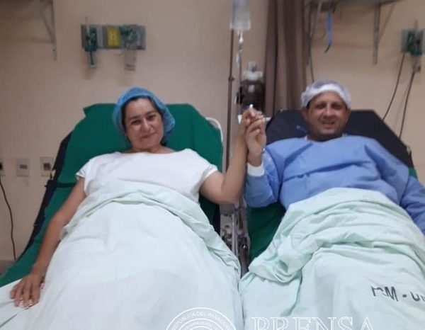 Acto de amor: mujer dona riñón a su marido