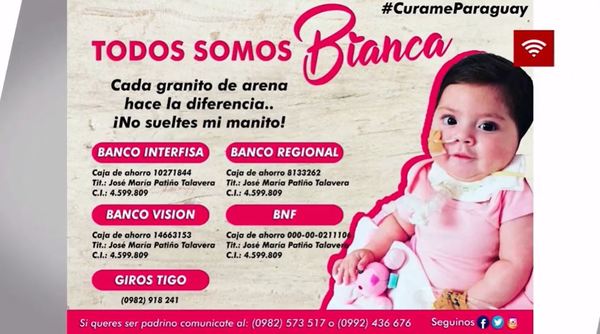 EN COLONIAS UNIDAS SE UNEN A LA CAUSA DE BIANCA CON UNA RIFA.