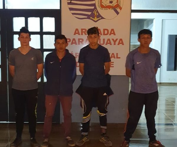 Personal de la Base Naval y Policía Federal detienen a cuatro jóvenes en el río Paraná – Diario TNPRESS
