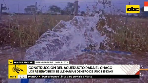 ¿Qué pasó con el acueducto para el Chaco? - ABC Noticias - ABC Color