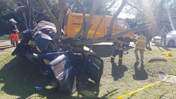 Fatal accidente sobre ramal de la ruta PY08 en Independencia  - Nacionales - ABC Color