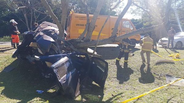 Fatal accidente sobre ramal de la ruta PY08 en Independencia - Nacionales - ABC Color