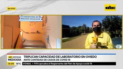 Triplican capacidad de Laboratorio en Coronel Oviedo - ABC Noticias - ABC Color