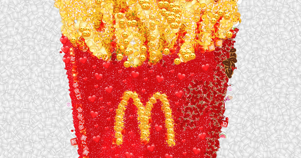 Idea paraguaya de exportación: McDonald’s recrea sus productos usando solo emojis