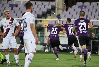 Con Santander en la banca, el Bologna fue goleado de visitante
