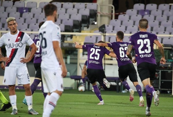 Con Santander en la banca, el Bologna fue goleado de visitante