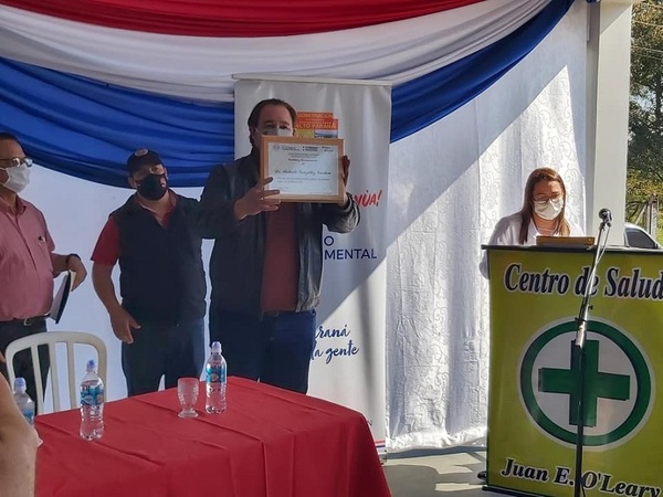 Inauguran pabellón de urgencias en el Centro de Salud de Juan E. O’Leary