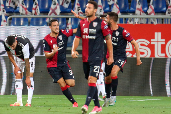 Cagliari sorprende al campeón