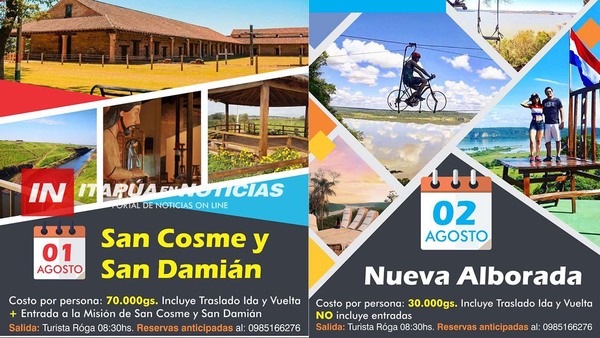 CON PROPUESTAS PARA ITAPUENSES PRETENDEN REACTIVAR EL TURISMO LOCAL