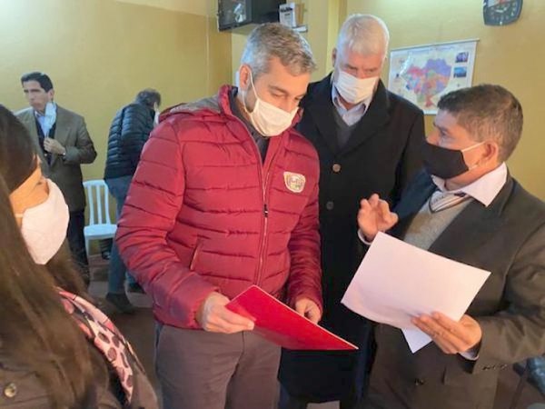 Abdo visitó a abuelos de nena desaparecida | Crónica