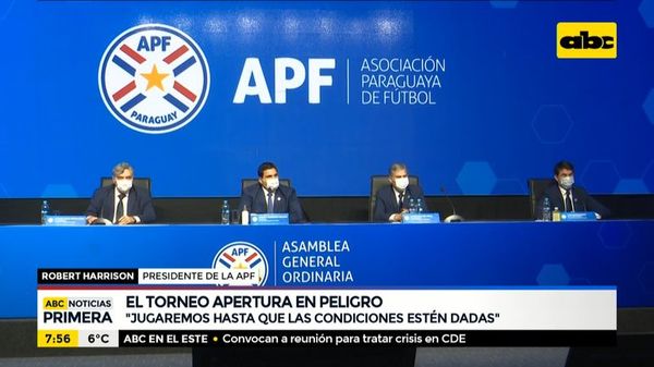 El torneo Apertura, en peligro - ABC Noticias - ABC Color