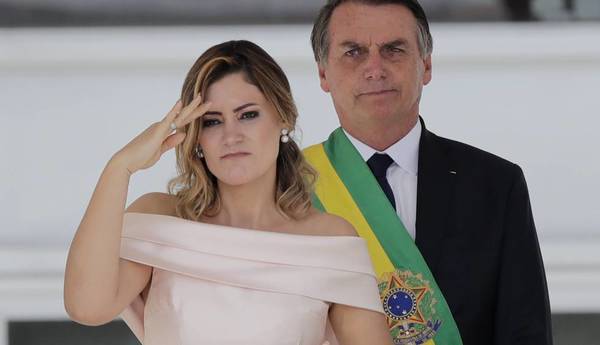 La esposa del presidente brasileño Jair Bolsonaro tiene coronavirus - ADN Paraguayo