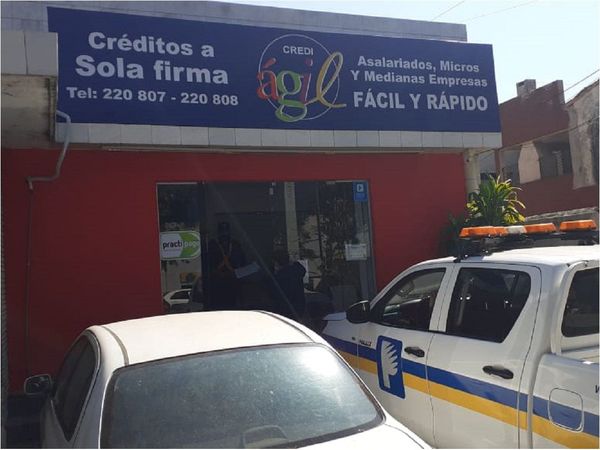 Delincuentes asaltan una casa de créditos en Asunción