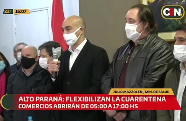 Flexibilizan cuarentena en Alto Paraná - C9N