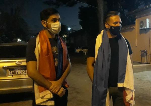 Cabecillas de movilización se presentan ante la Justicia, quedaron detenidos