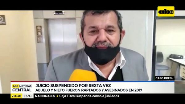 Caso Dresch: Juicio suspendido por sexta vez - ABC Noticias - ABC Color