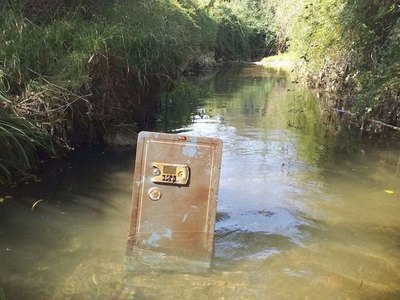 Se llevaron una caja de más de media tonelada | Crónica