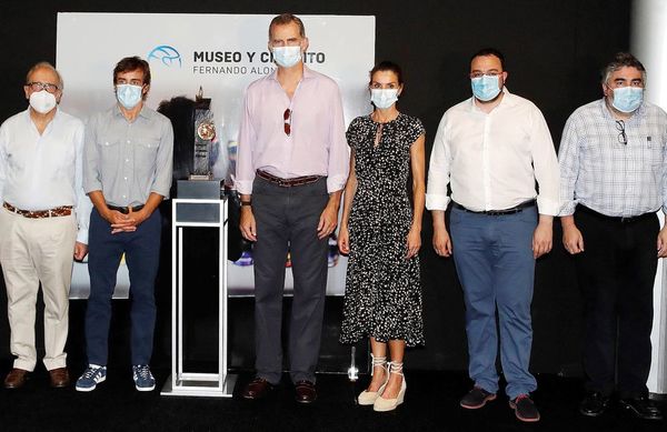 Los reyes en el Museo y el Circuito de Fernando Alonso - Mundo - ABC Color