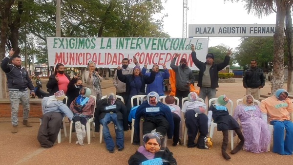 Instalan carpa de la resistencia en espera de intervención municipal