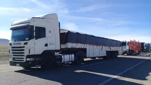 Camioneros en contra del pago del precinto electrónico de Aduanas » Ñanduti
