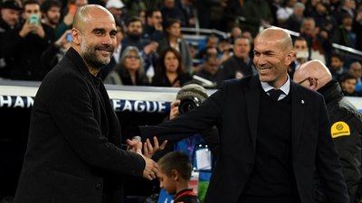 Pep Guardiola llenó de elogios a Zinedine Zidane