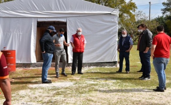 Campamento Sanitario de Hernandarias se habilitaría la semana próxima