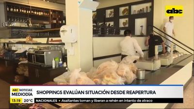 Shoppings evalúan situación desde que reabrieron sus puertas - ABC Noticias - ABC Color