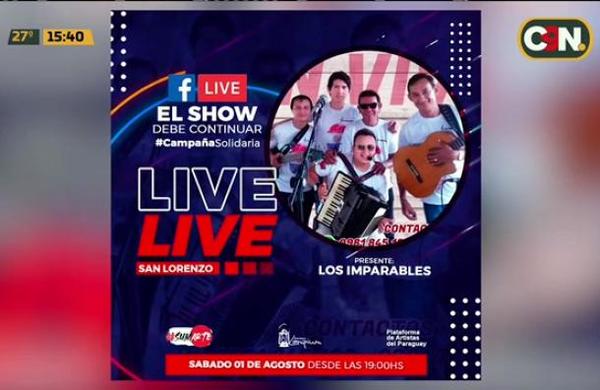 Realizarán evento solidario vía streaming: 'El Show debe continuar' - C9N