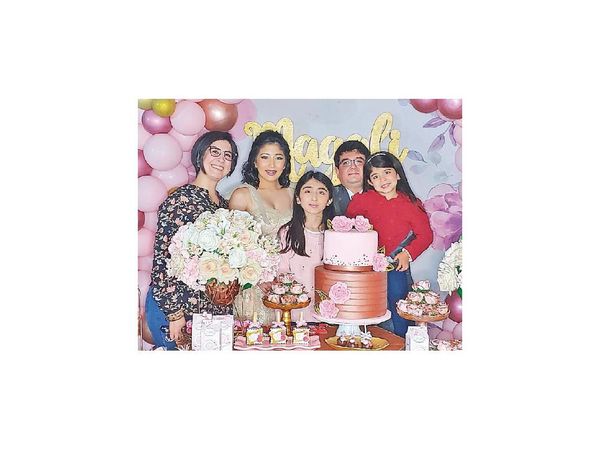 El cumple de Gianna Magalí Meza Cubas