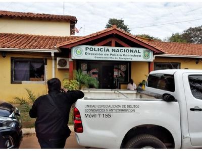 Allanan comisaría y unidad fiscal por un esquema de apriete