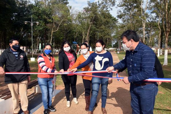 Municipalidad inaugura obras en San Juan Nepomuceno - Nacionales - ABC Color