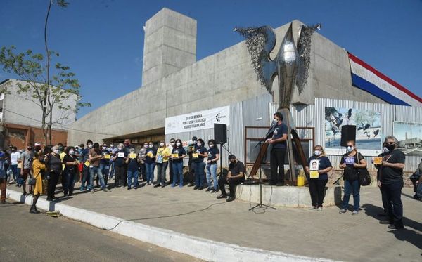 Ycua Bolaños: “Aún con tapabocas seguiremos pidiendo justicia” - Nacionales - ABC Color