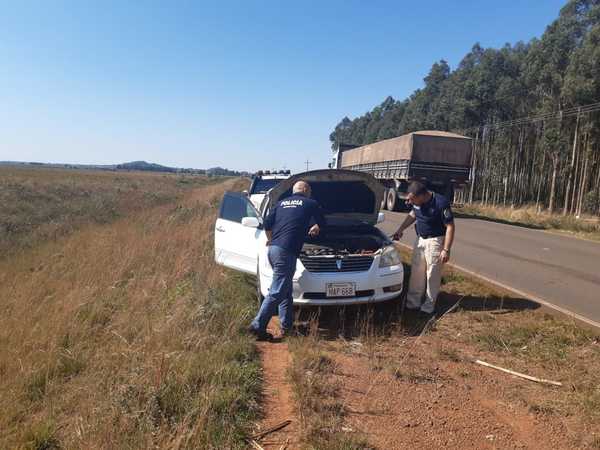 Recuperan vehículo denunciado como robado – Prensa 5