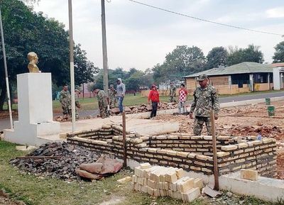 Construyen monumento a los héroes en Curuguaty - Nacionales - ABC Color