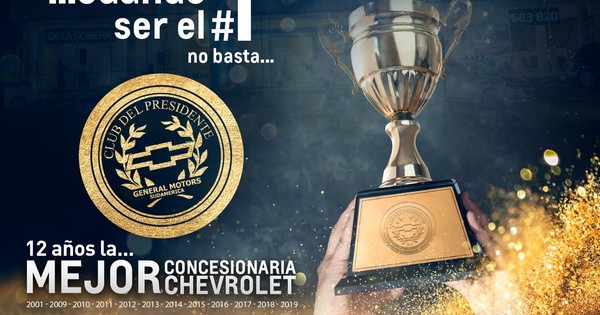 Chevrolet distinguió al mejor Dealer Chevrolet en Paraguay